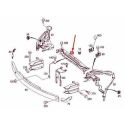  Mercedes-Benz C W204 front center reinforcement